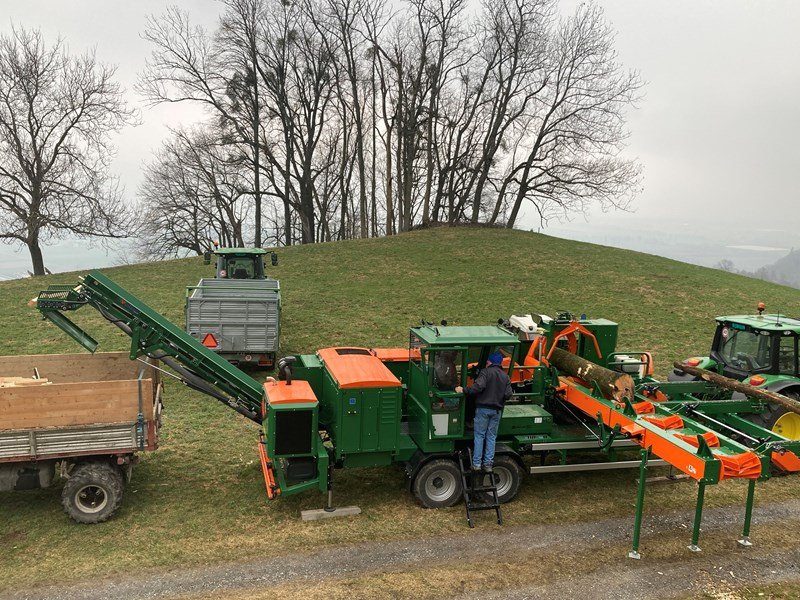 Holzspalter tip Posch Spaltfix K-650 Vario mobil, Ausstellungsmaschine in Landquart (Poză 2)