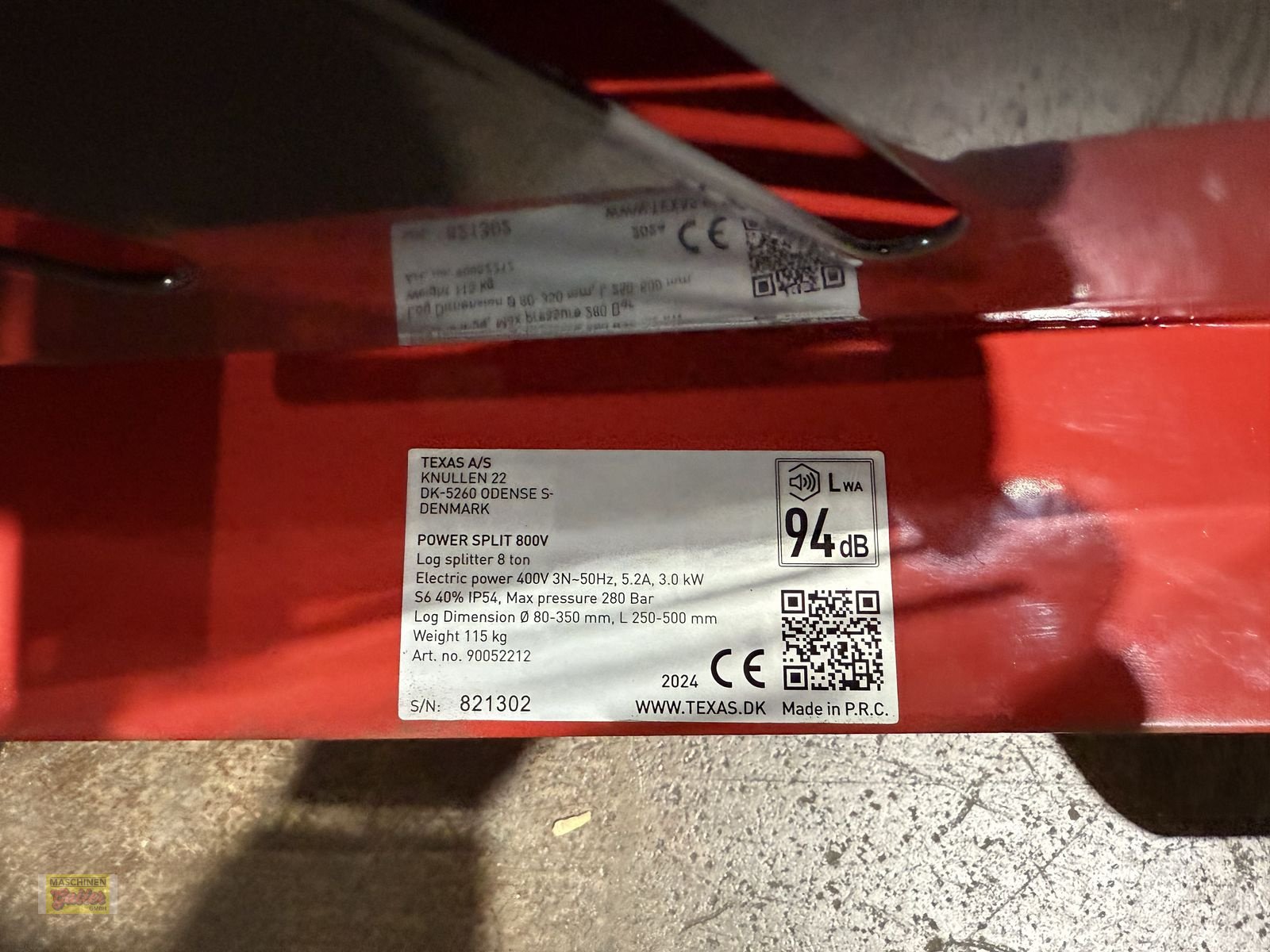 Holzspalter a típus Sonstige 8 t ecoLine Holzspalter mit Starkstromanschluss, Neumaschine ekkor: Kötschach (Kép 5)