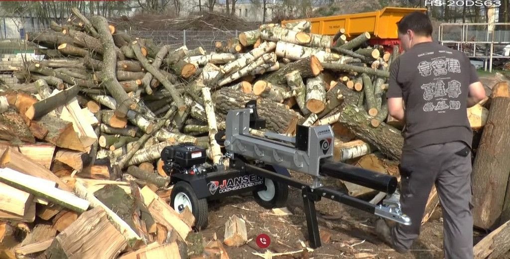 Holzspalter des Typs Sonstige BTP ACTIE Houtklover Dubbelwerkend 20t benzine Kloofmachine Jans, Neumaschine in Ameide (Bild 10)