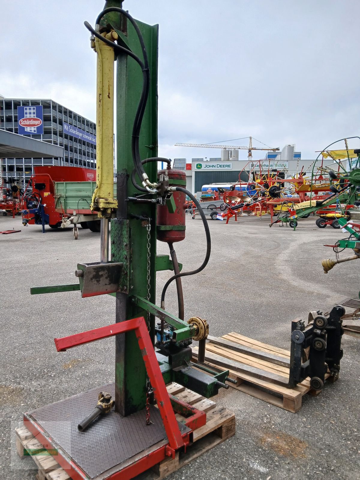 Holzspalter van het type Sonstige Eigenbau, Gebrauchtmaschine in Aschbach (Foto 1)