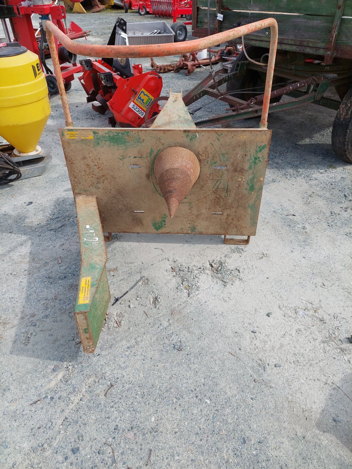 Holzspalter des Typs Sonstige Holzbohrer, Gebrauchtmaschine in Strem (Bild 1)