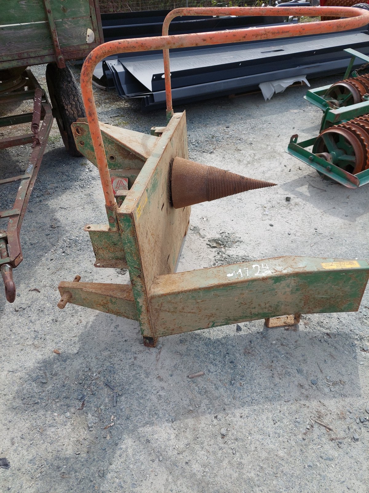 Holzspalter des Typs Sonstige Holzbohrer, Gebrauchtmaschine in Strem (Bild 3)