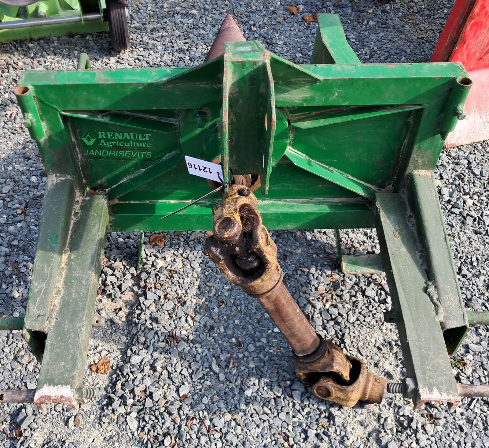 Holzspalter des Typs Sonstige Holzbohrer, Gebrauchtmaschine in Strem (Bild 2)