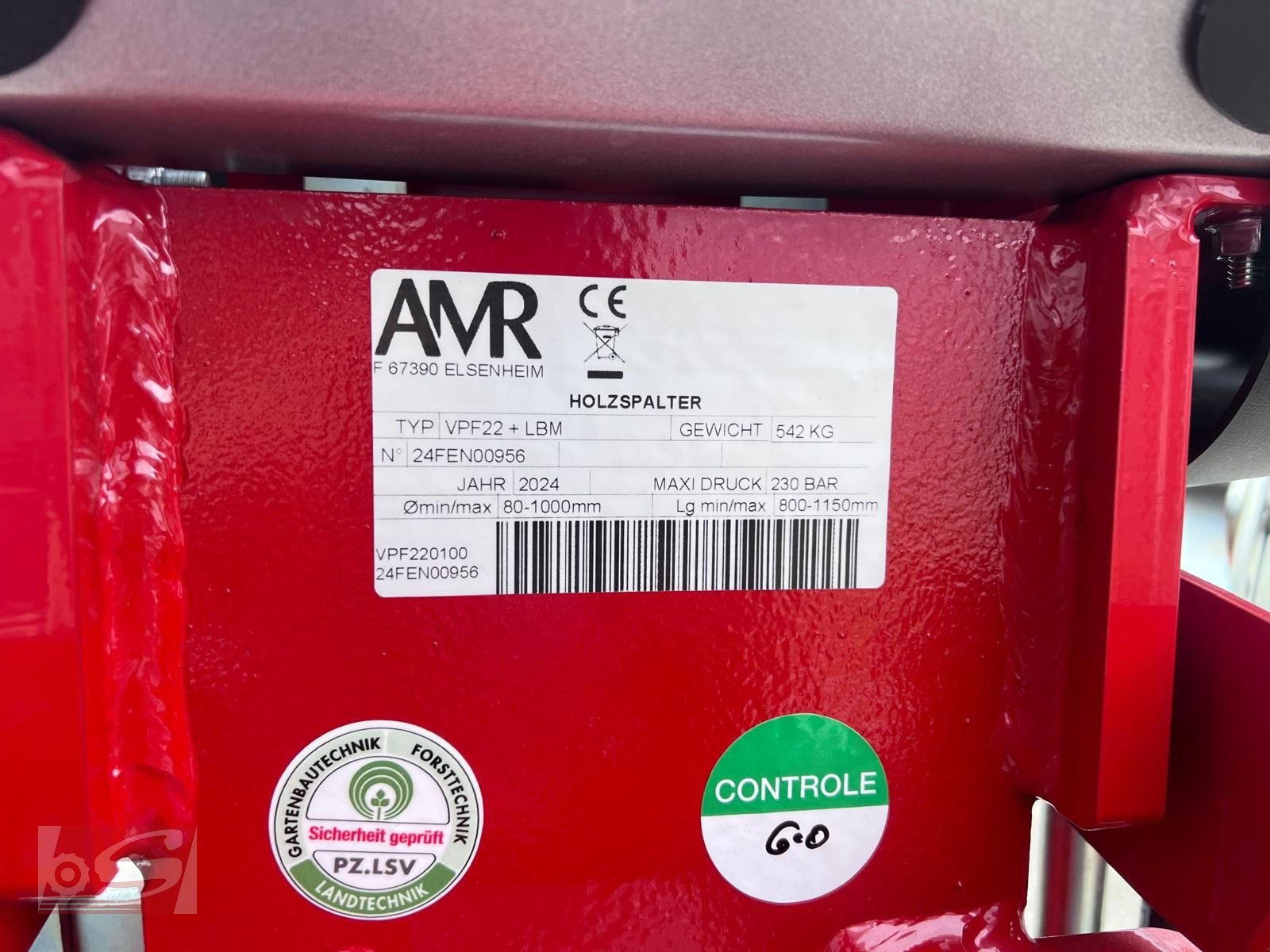 Holzspalter des Typs Sonstige Holzspalter VPF 22, Neumaschine in Offenhausen (Bild 7)