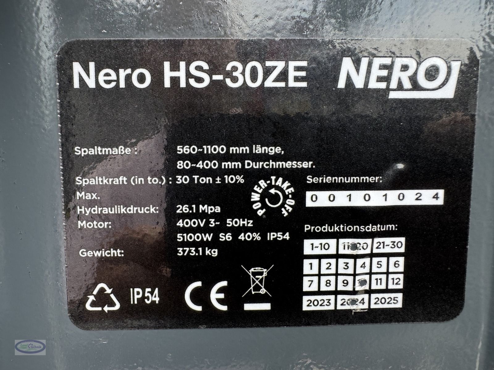 Holzspalter des Typs Sonstige HS 30 ZE, Neumaschine in Münzkirchen (Bild 10)