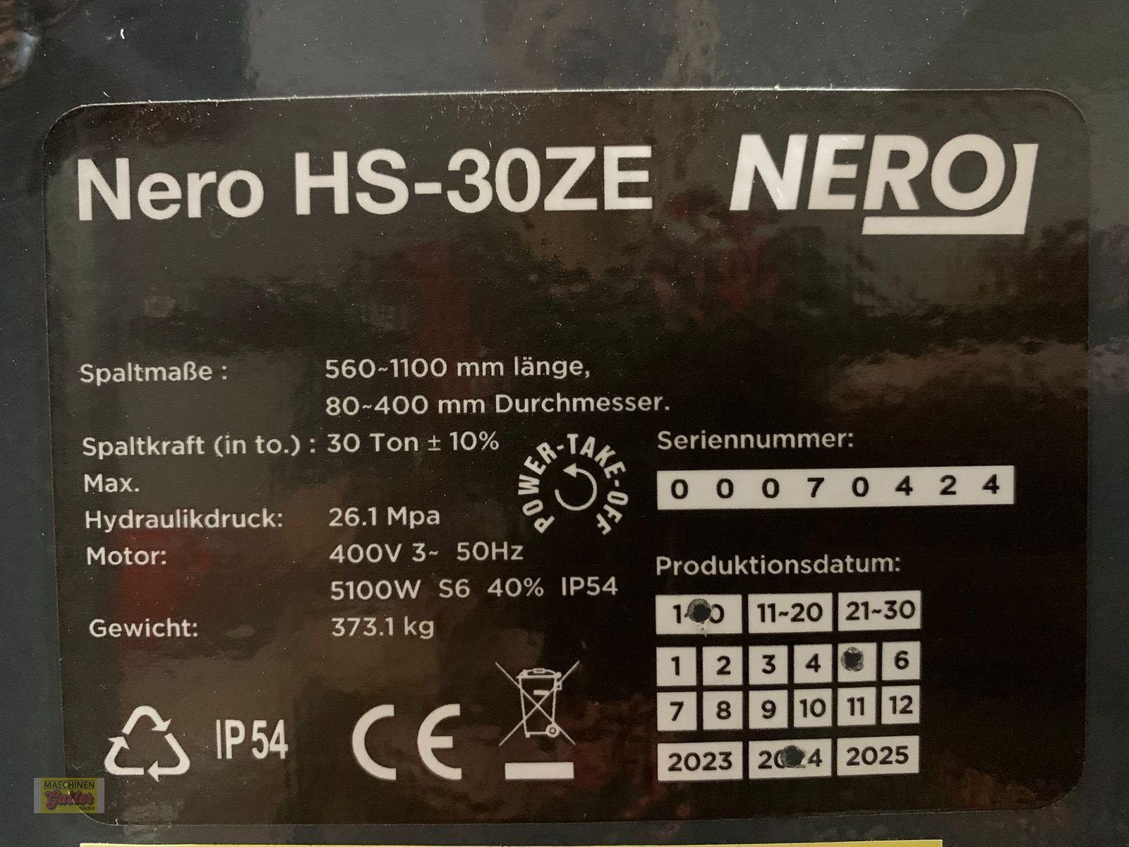 Holzspalter des Typs Sonstige HS-30ZE mit 30 Tonnen und kombinierten Antrieb, Neumaschine in Kötschach (Bild 7)