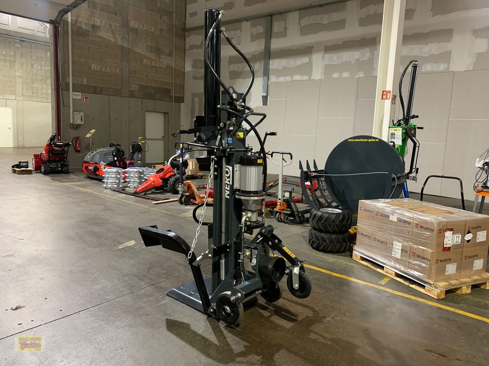 Holzspalter des Typs Sonstige HS-30ZE mit 30 Tonnen und kombinierten Antrieb, Neumaschine in Kötschach (Bild 4)