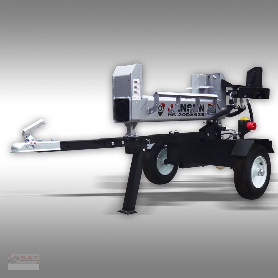 Holzspalter des Typs Sonstige Jansen DoppelspalteHS-20DS63E Elektromotor, 20 t, Neumaschine in Eberschwang (Bild 6)