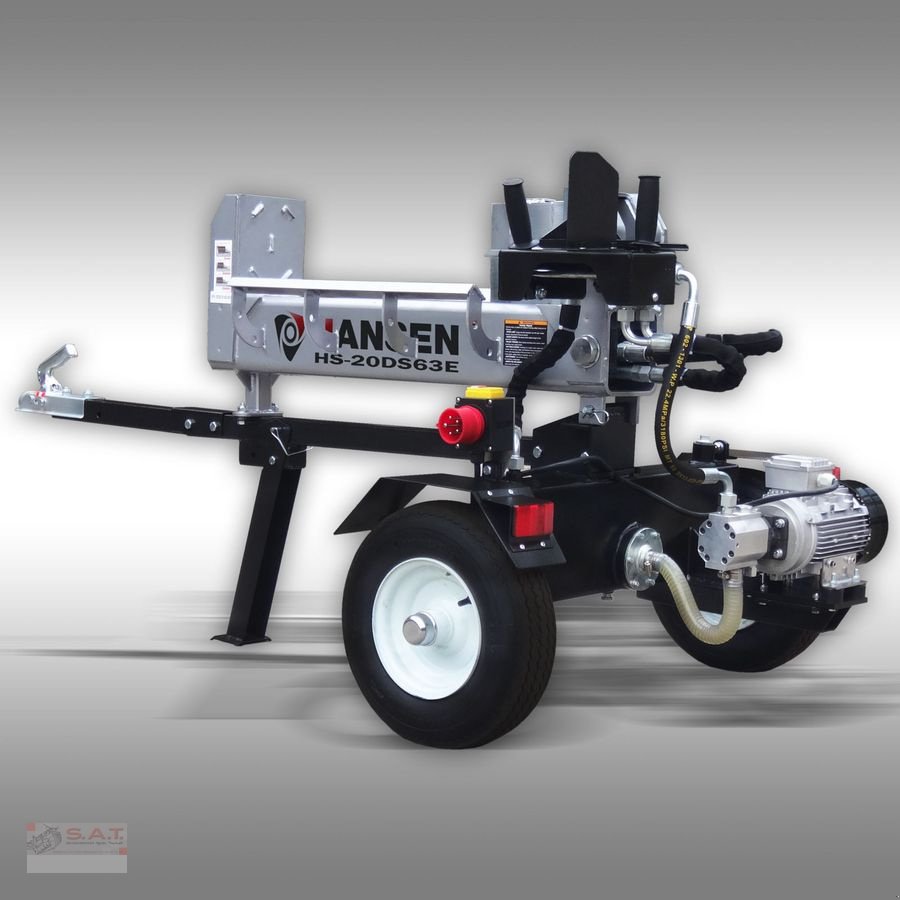 Holzspalter des Typs Sonstige Jansen DoppelspalteHS-20DS63E Elektromotor, 20 t, Neumaschine in Eberschwang (Bild 1)