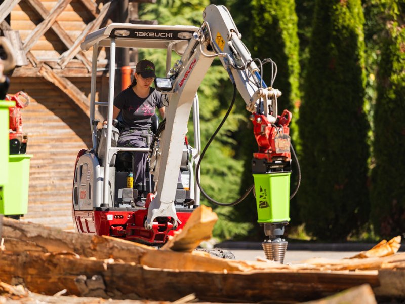 Holzspalter des Typs Sonstige Kegelspalter Erdbohrer Bagger PRO ECO 500 ccm Mit MS 01 30Kw Kegel 200 x 400 mm, Neumaschine in Ingolstadt (Bild 1)