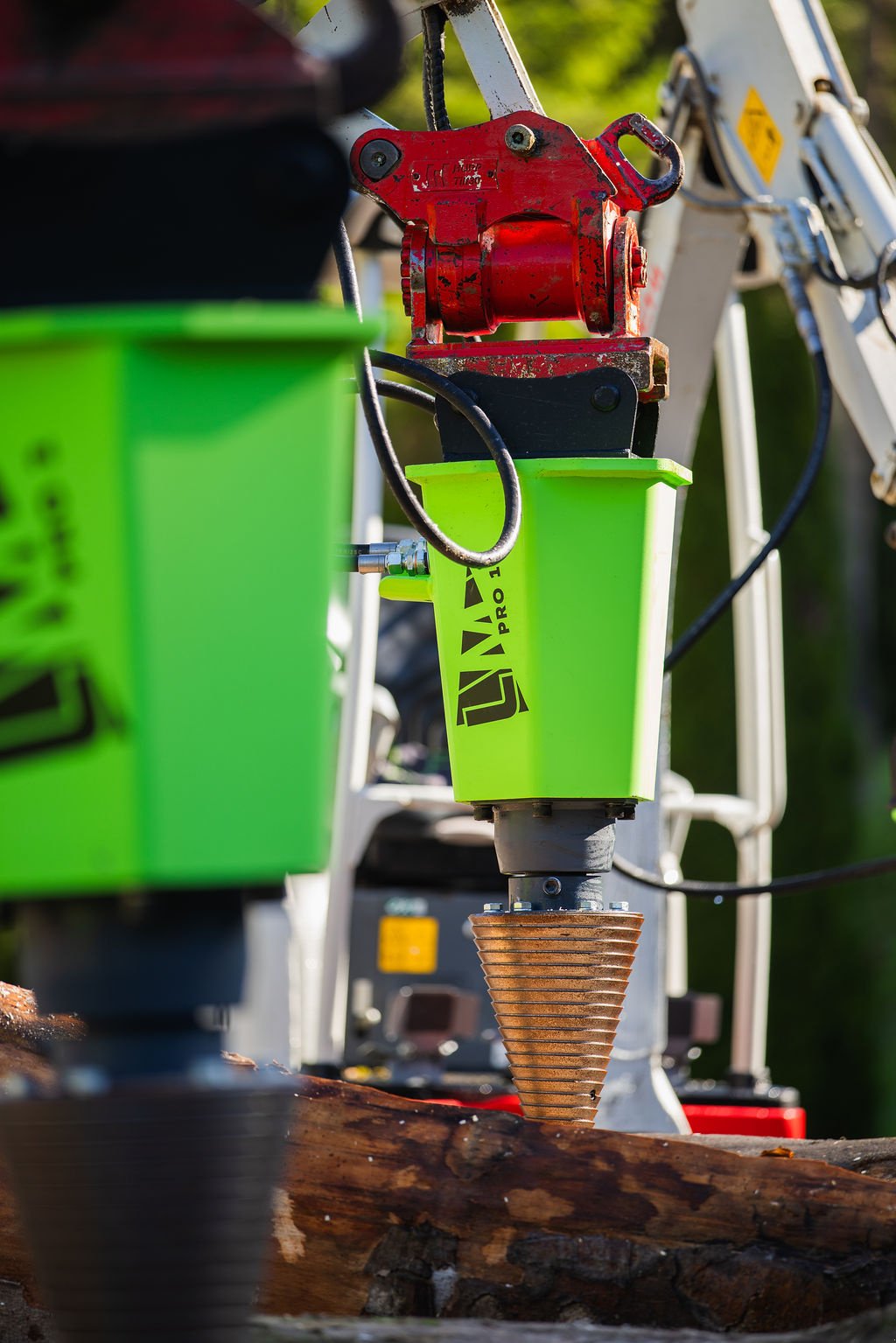 Holzspalter typu Sonstige Kegelspalter Erdbohrer Bagger Traktor PRO 1 800 ccm 2.750 Nm 45 Kw 2.750 Nm, Neumaschine v Ingolstadt (Obrázek 2)