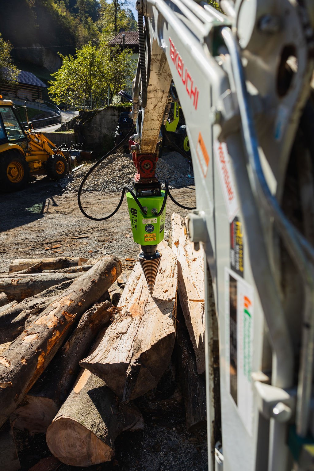 Holzspalter typu Sonstige Kegelspalter Erdbohrer Bagger Traktor PRO 1 800 ccm 2.750 Nm 45 Kw 2.750 Nm, Neumaschine v Ingolstadt (Obrázek 3)