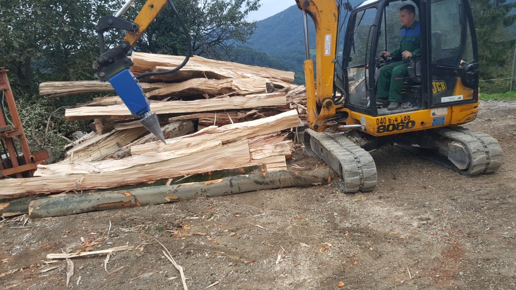 Holzspalter des Typs Sonstige Kegelspalter Holzspalter Bagger 1.100 ccm Ölmotor 3.750 Nm 65 Kw, Neumaschine in Ingolstadt (Bild 1)