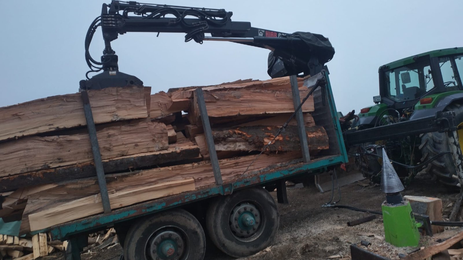 Holzspalter typu Sonstige Kegelspalter Traktor Modell 800 ccm mit Konsole für Rückewagen, Neumaschine v Ingolstadt (Obrázek 4)