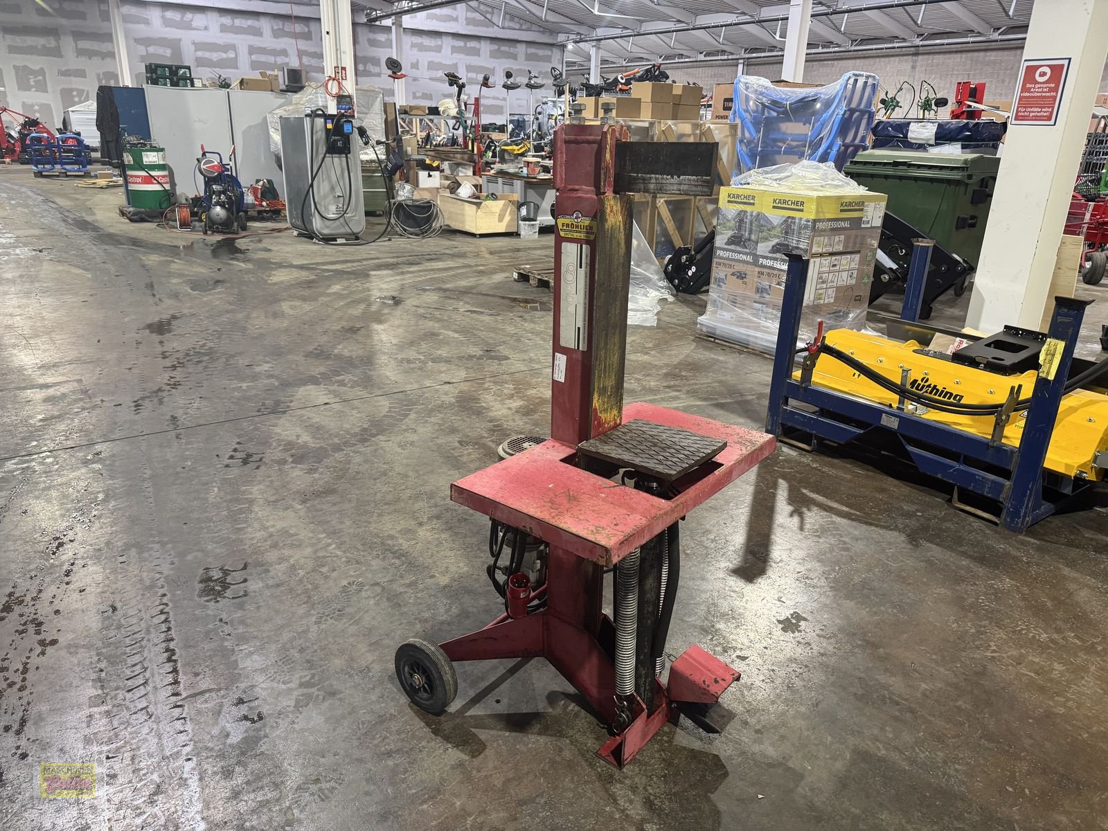 Holzspalter Türe ait Sonstige Kurzholzspalter ca. 5to, Gebrauchtmaschine içinde Kötschach (resim 2)