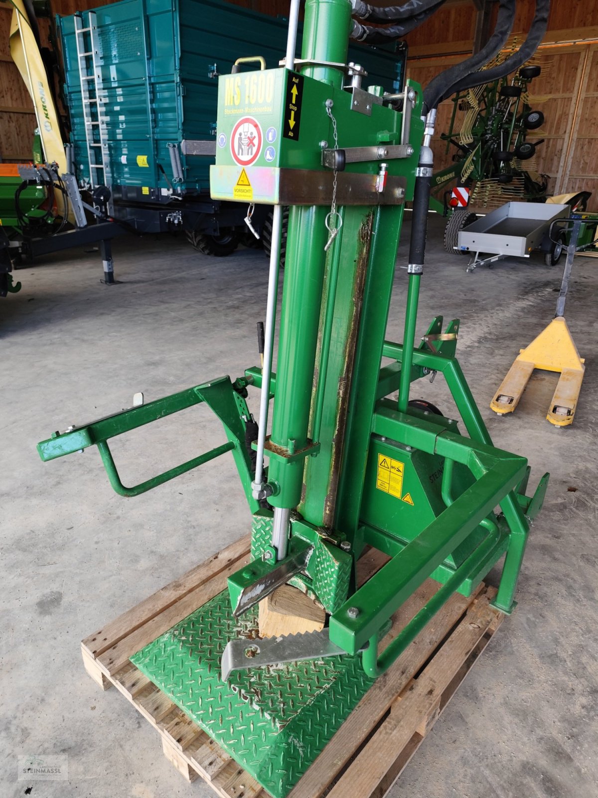 Holzspalter типа Stockmann MS 1600, Gebrauchtmaschine в Petting (Фотография 1)