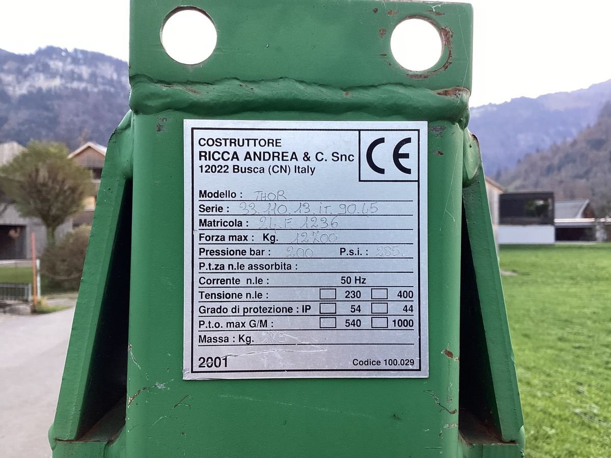 Holzspalter типа Thor Dreipunktspalter 12to, Gebrauchtmaschine в Bezau (Фотография 8)