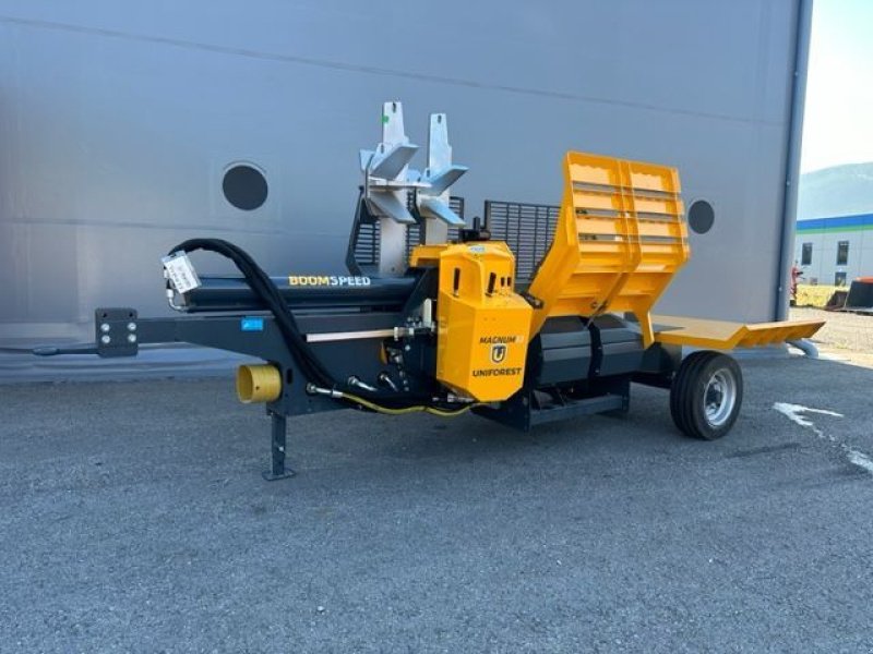 Holzspalter del tipo Uniforest Liegendspalter Magnum 32 CD TR Fahrwerk, Neumaschine In Tamsweg (Immagine 1)