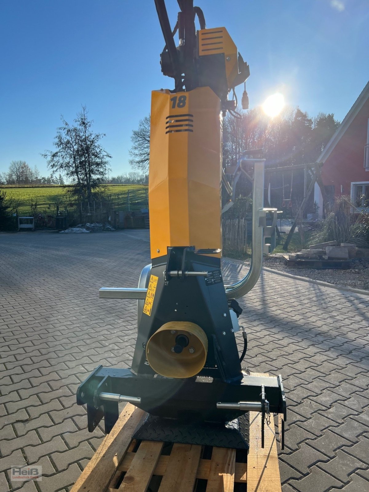 Holzspalter del tipo Uniforest TITANIUM 18, Neumaschine In Merkendorf (Immagine 7)