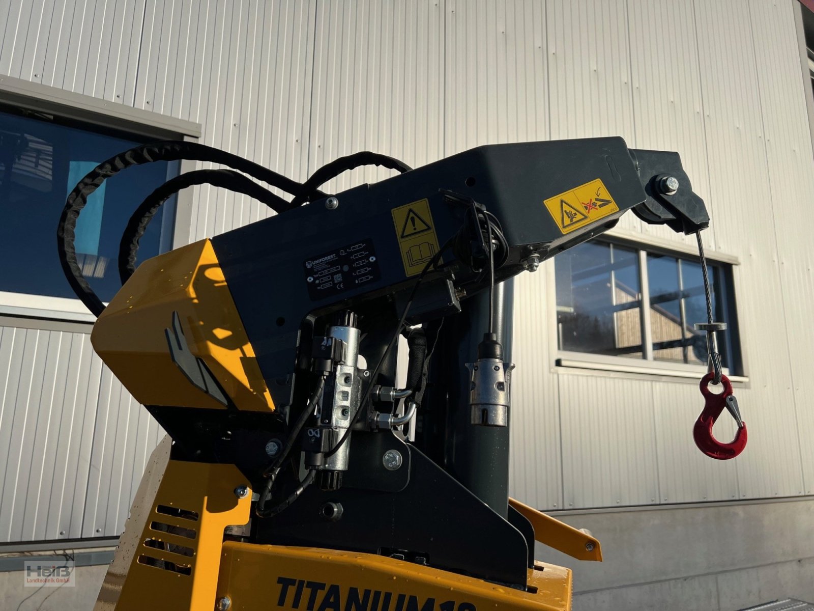 Holzspalter del tipo Uniforest TITANIUM 18, Neumaschine In Merkendorf (Immagine 9)