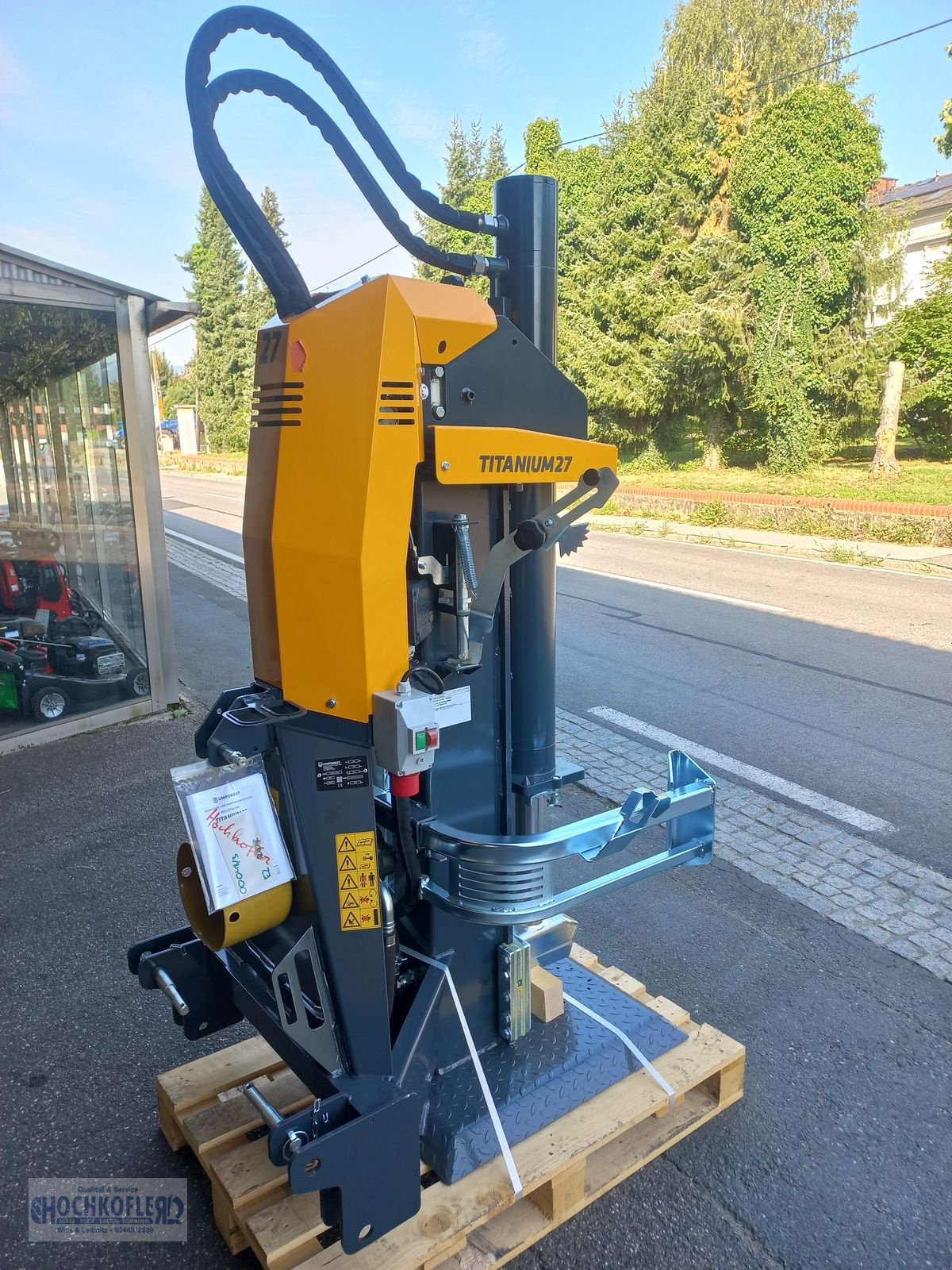 Holzspalter del tipo Uniforest Titanium 27 CD+E, Neumaschine In Wies (Immagine 3)