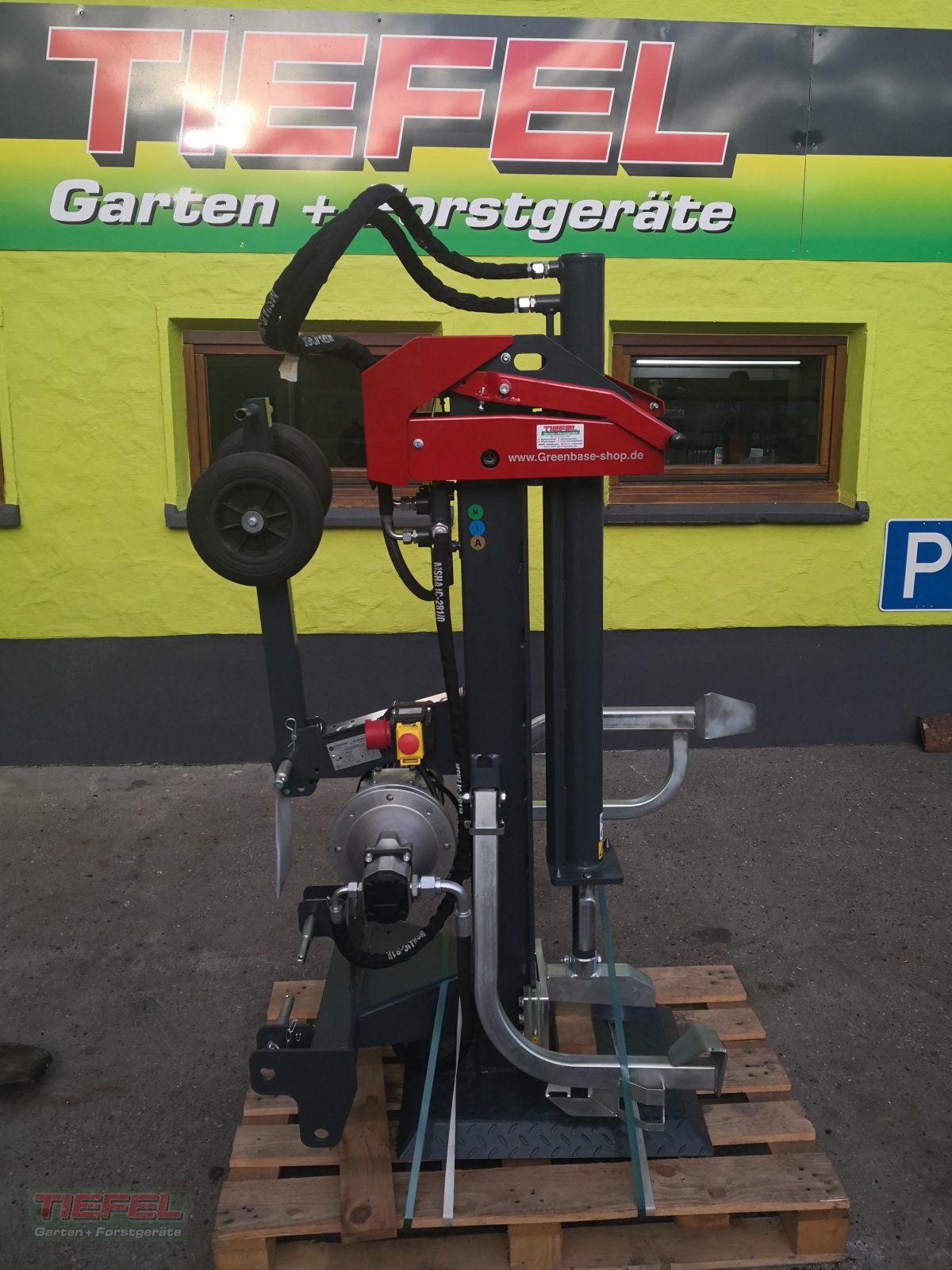 Holzspalter Türe ait Uniforest Titanium E10 Holzspalter, Neumaschine içinde Veitsbronn (resim 2)