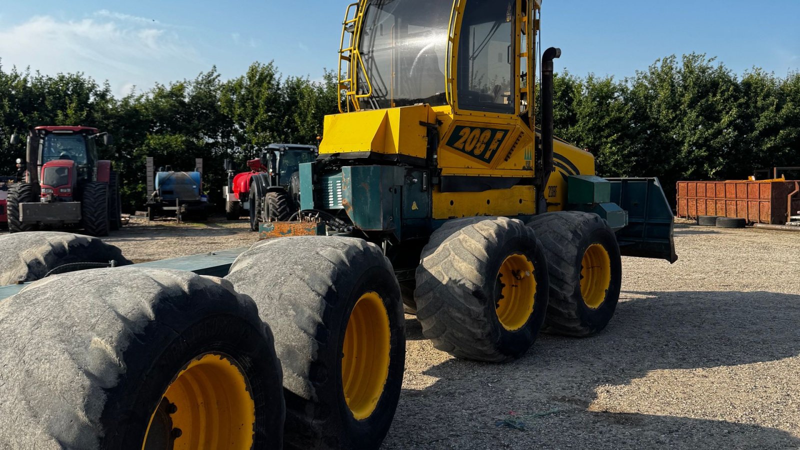 Holzvollernter tipa HSM 208 udkørselsmaskine, Gebrauchtmaschine u Ulstrup (Slika 3)