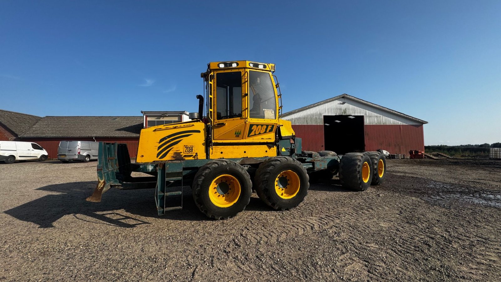 Holzvollernter tipa HSM 208 udkørselsmaskine, Gebrauchtmaschine u Ulstrup (Slika 1)