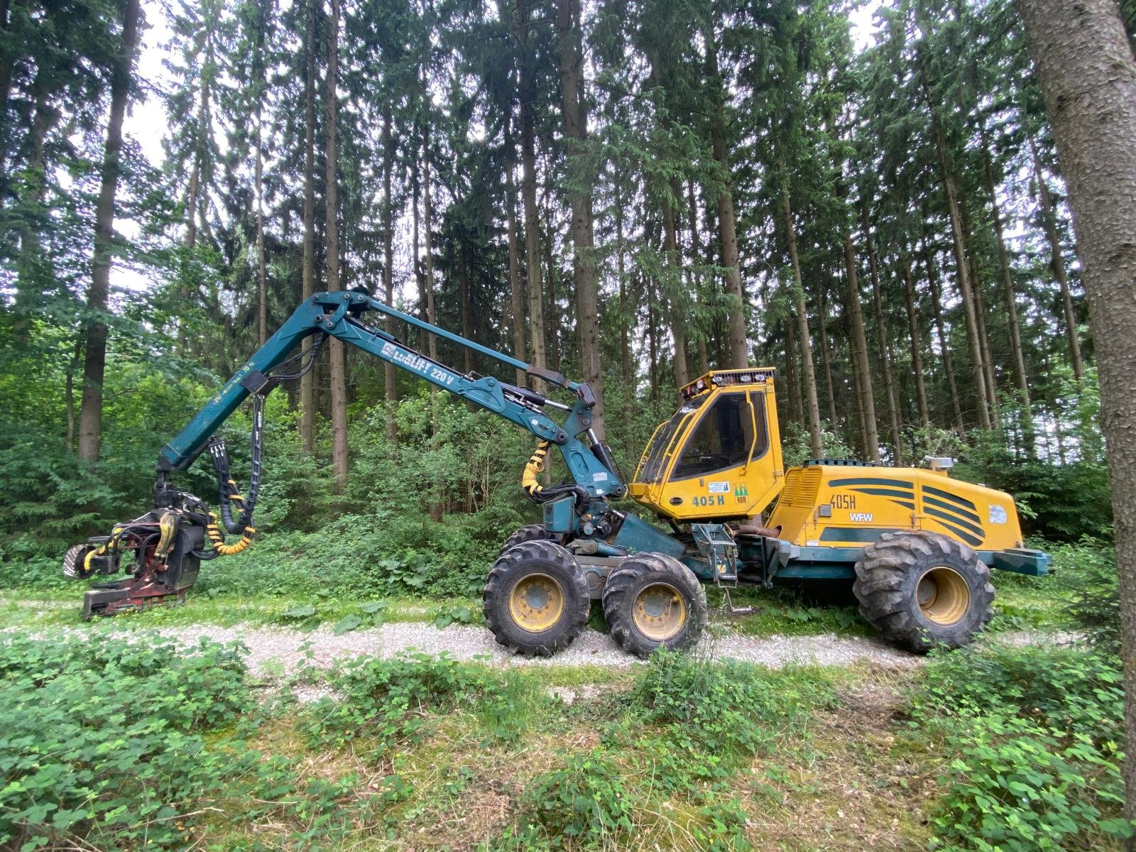 Holzvollernter typu HSM 405 H2, Gebrauchtmaschine v Neumarkt-Sankt-veit (Obrázek 2)