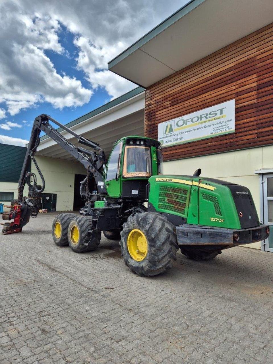 Holzvollernter typu John Deere 1070 E, Gebrauchtmaschine v Judenburg (Obrázek 4)
