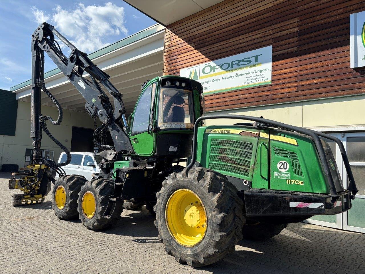 Holzvollernter typu John Deere 1170 E, Gebrauchtmaschine w Judenburg (Zdjęcie 3)