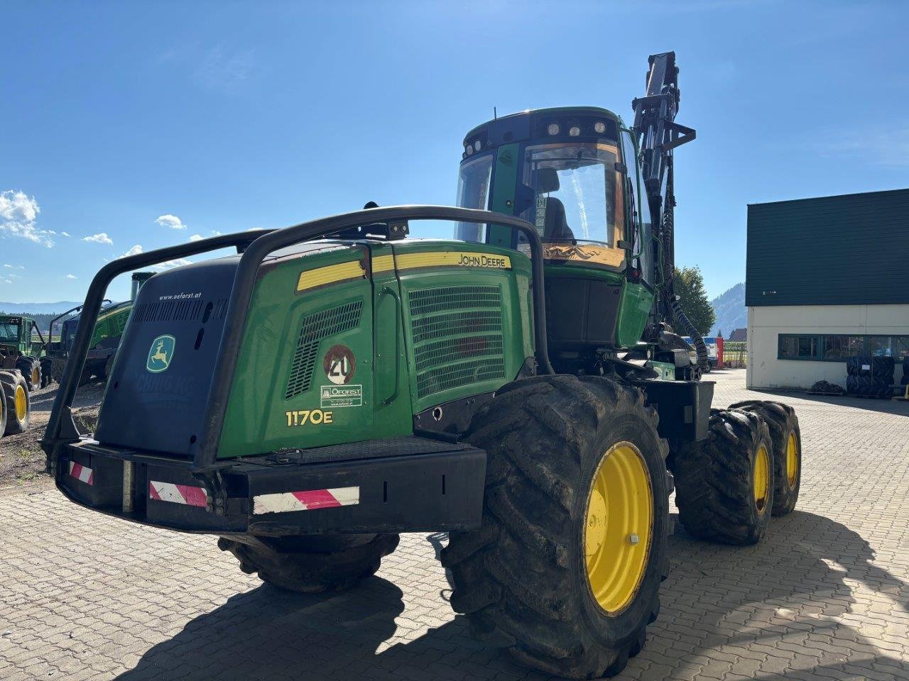 Holzvollernter typu John Deere 1170 E, Gebrauchtmaschine w Judenburg (Zdjęcie 5)