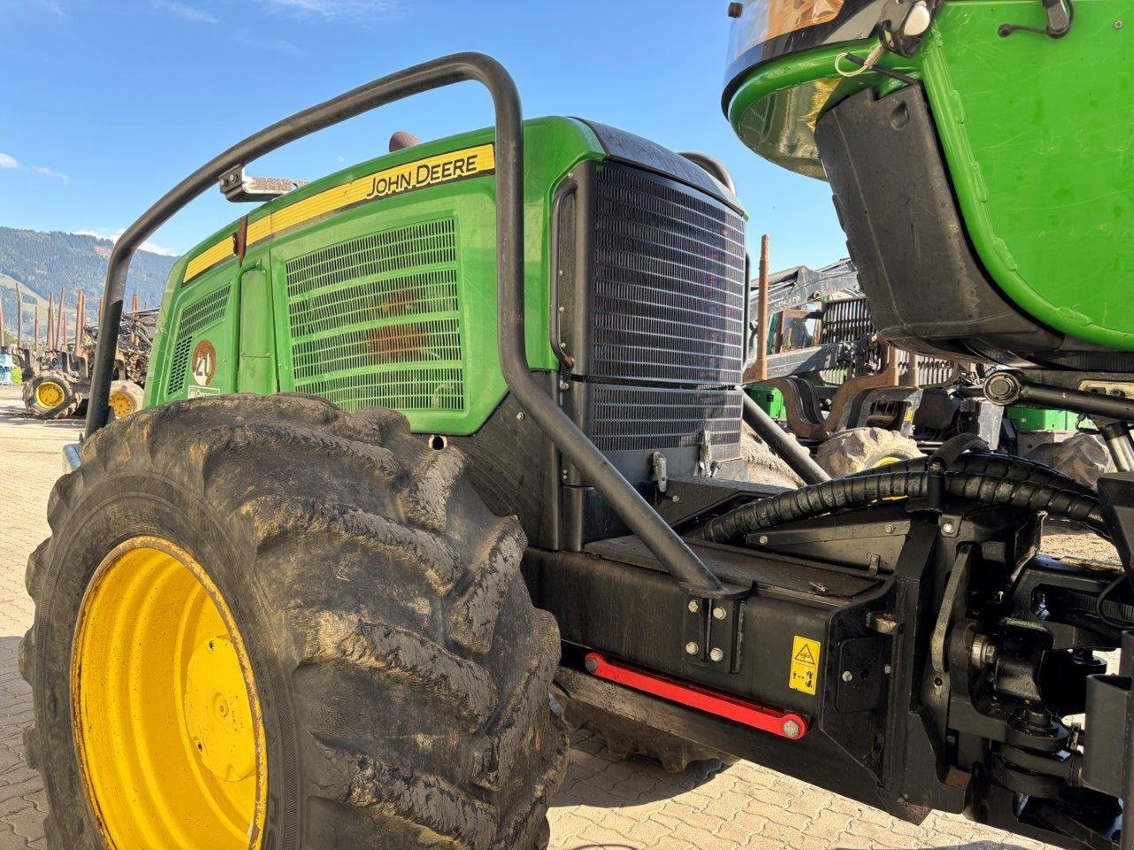 Holzvollernter typu John Deere 1170 E, Gebrauchtmaschine w Judenburg (Zdjęcie 8)