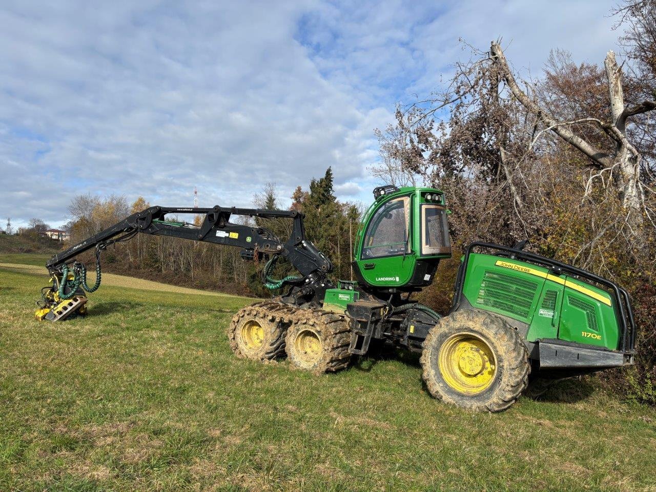 Holzvollernter des Typs John Deere 1170 E, Gebrauchtmaschine in Judenburg (Bild 4)