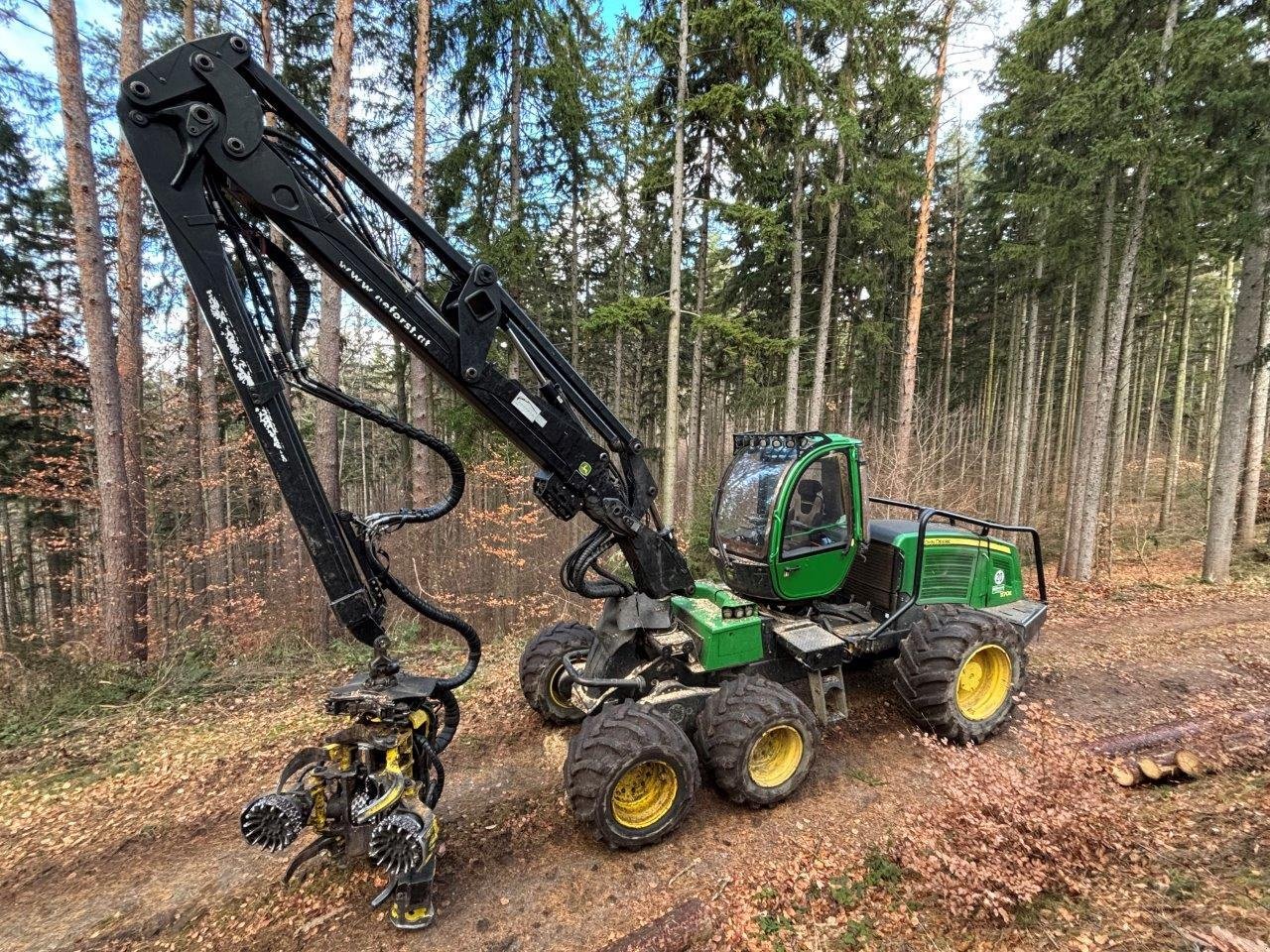 Holzvollernter du type John Deere 1170 E, Gebrauchtmaschine en Judenburg (Photo 3)