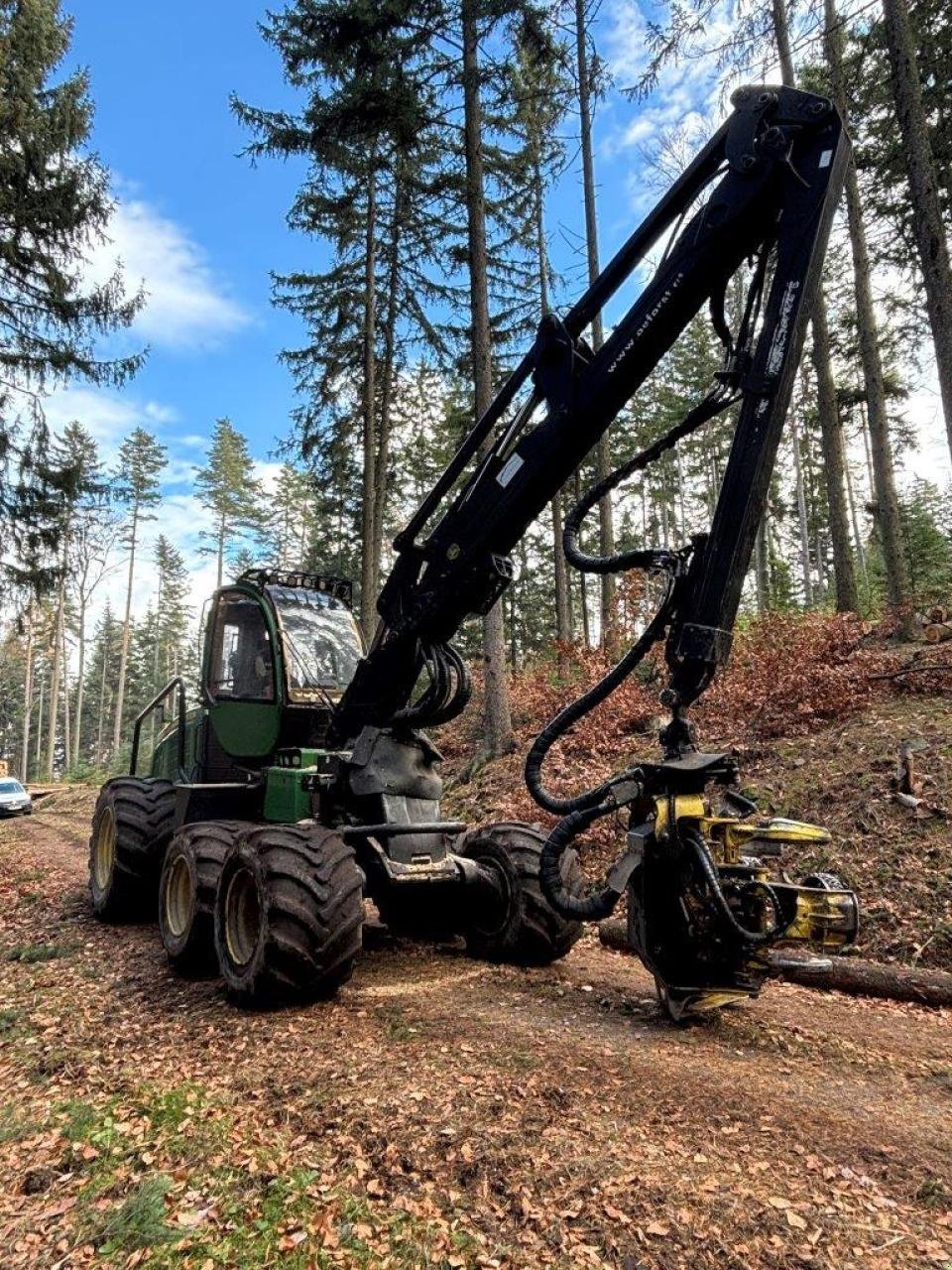 Holzvollernter du type John Deere 1170 E, Gebrauchtmaschine en Judenburg (Photo 9)