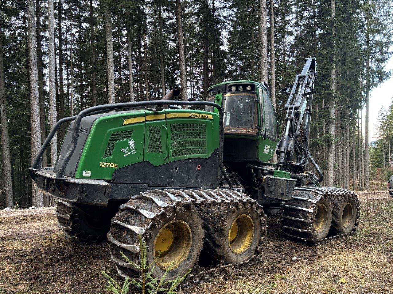 Holzvollernter типа John Deere 1270 E IT4, Gebrauchtmaschine в Judenburg (Фотография 8)