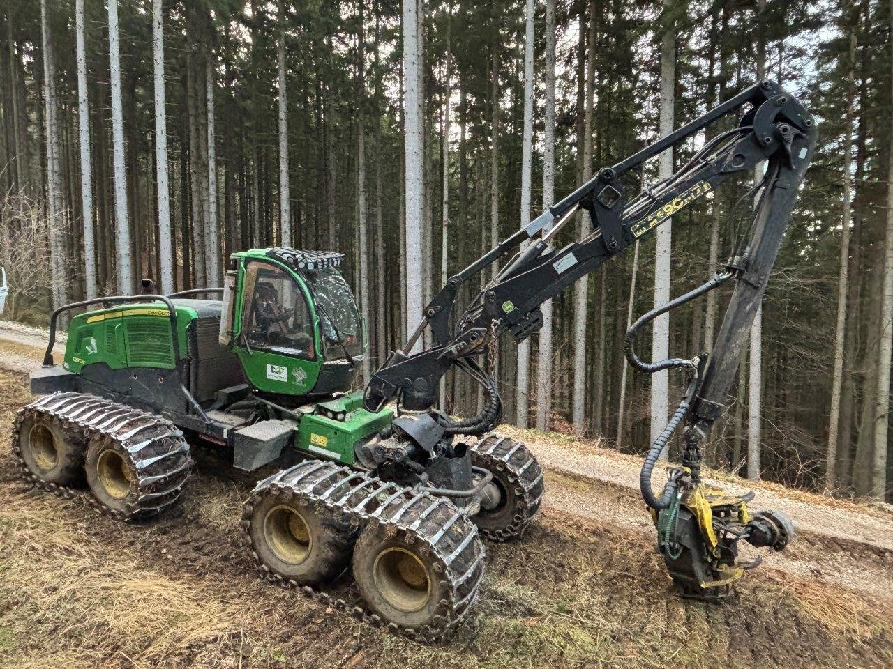 Holzvollernter типа John Deere 1270 E IT4, Gebrauchtmaschine в Judenburg (Фотография 10)