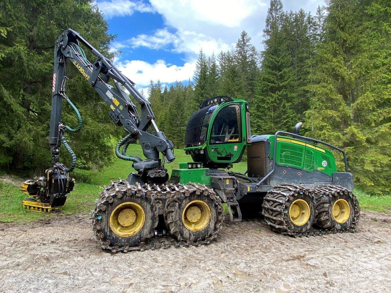 Holzvollernter typu John Deere 1270 G, Gebrauchtmaschine v Judenburg (Obrázek 2)