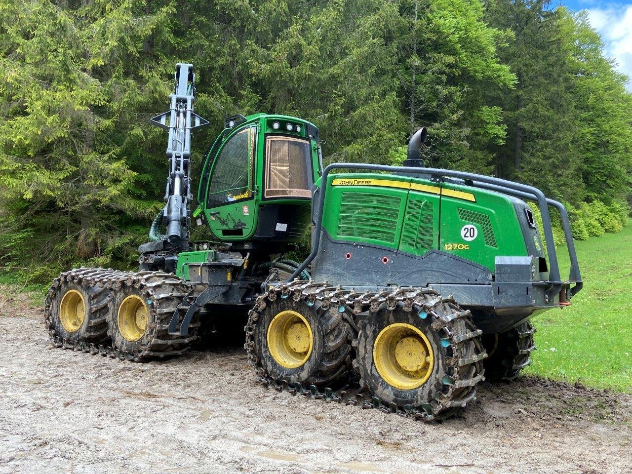 Holzvollernter typu John Deere 1270 G, Gebrauchtmaschine v Judenburg (Obrázek 10)