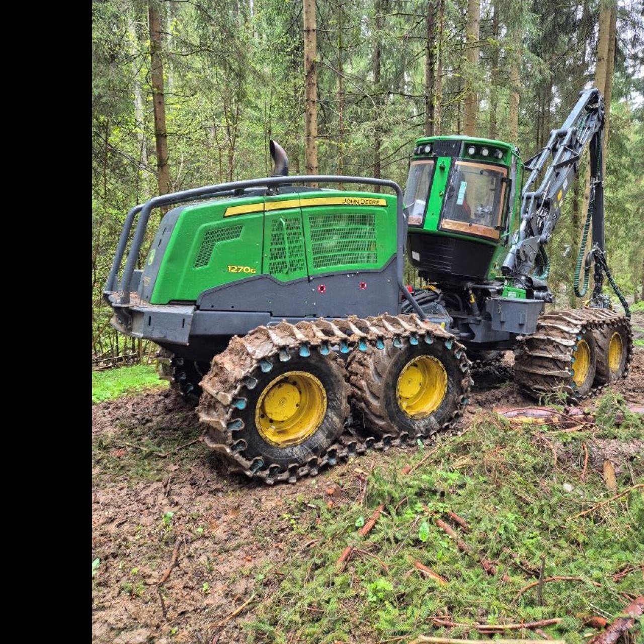 Holzvollernter del tipo John Deere 1270 G, Gebrauchtmaschine In Judenburg (Immagine 4)