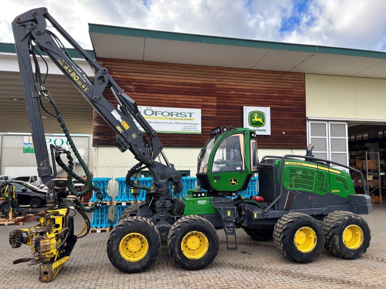Holzvollernter от тип John Deere 1270 G, Gebrauchtmaschine в Judenburg (Снимка 1)