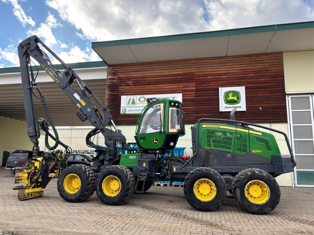 Holzvollernter от тип John Deere 1270 G, Gebrauchtmaschine в Judenburg (Снимка 3)