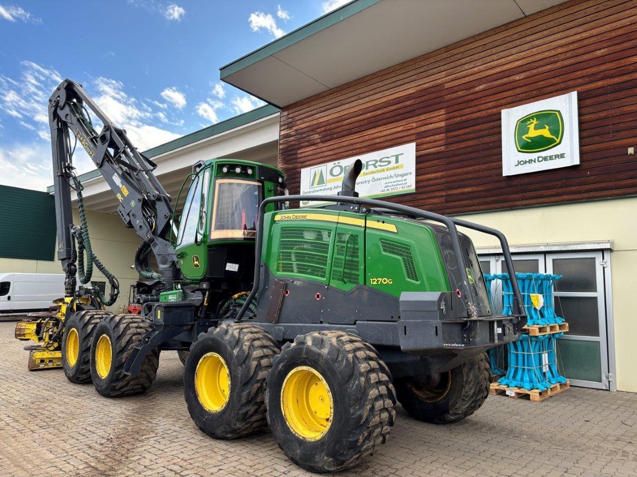 Holzvollernter от тип John Deere 1270 G, Gebrauchtmaschine в Judenburg (Снимка 4)