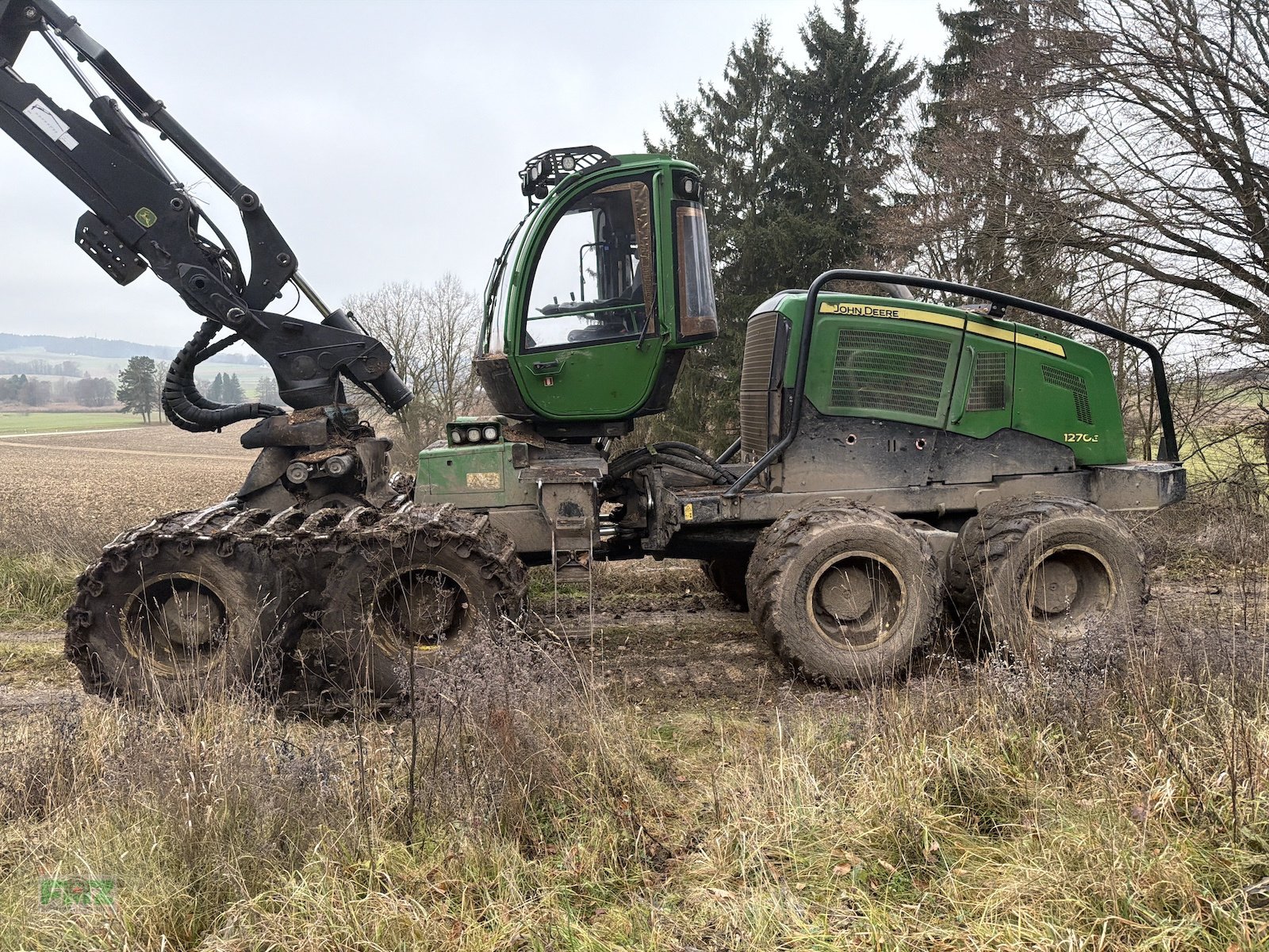 Holzvollernter typu John Deere 1270E IT4 8WD, Gebrauchtmaschine w Leinburg (Zdjęcie 4)