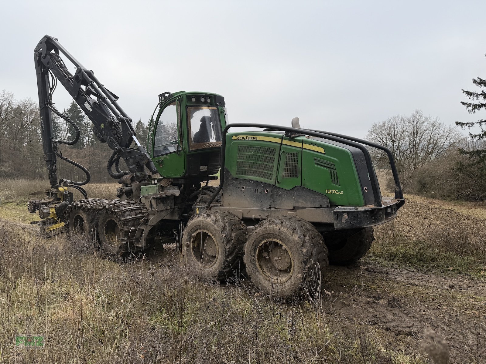 Holzvollernter typu John Deere 1270E IT4 8WD, Gebrauchtmaschine w Leinburg (Zdjęcie 5)