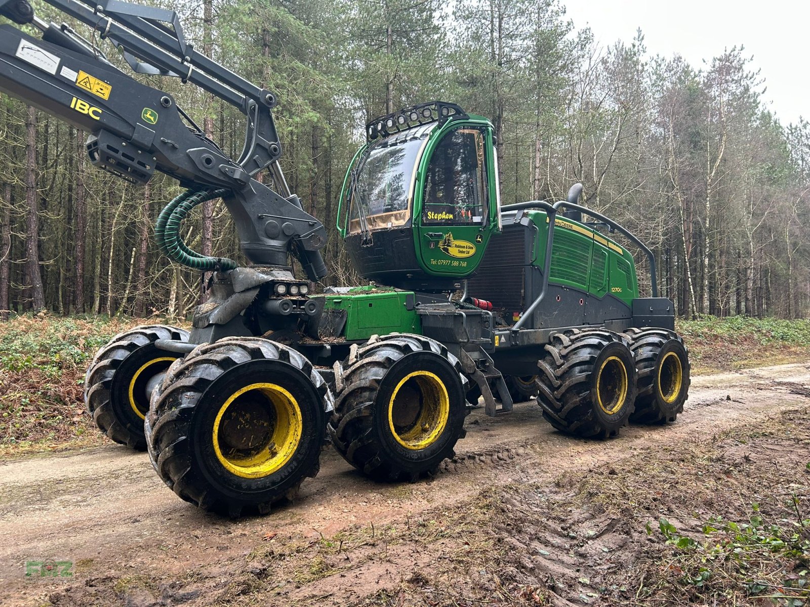 Holzvollernter typu John Deere 1270G 8WD, Gebrauchtmaschine w Leinburg (Zdjęcie 1)