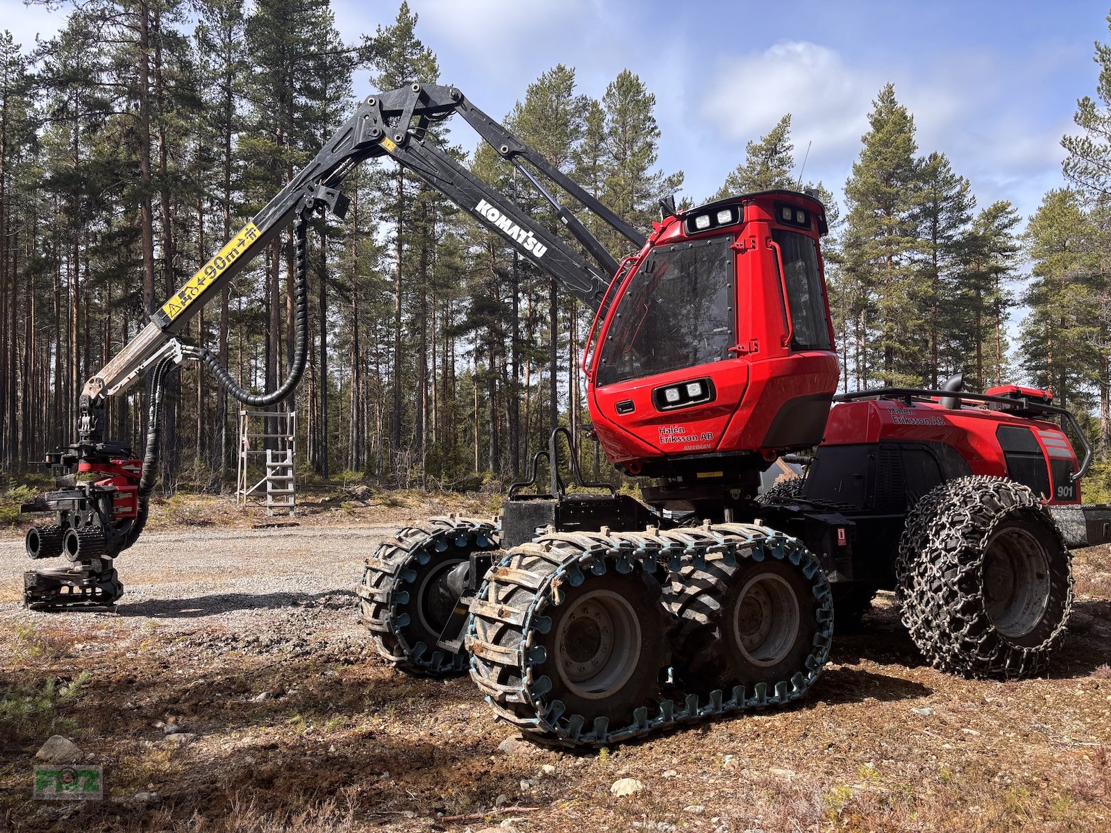 Holzvollernter typu Komatsu 901, Gebrauchtmaschine v Leinburg (Obrázek 1)