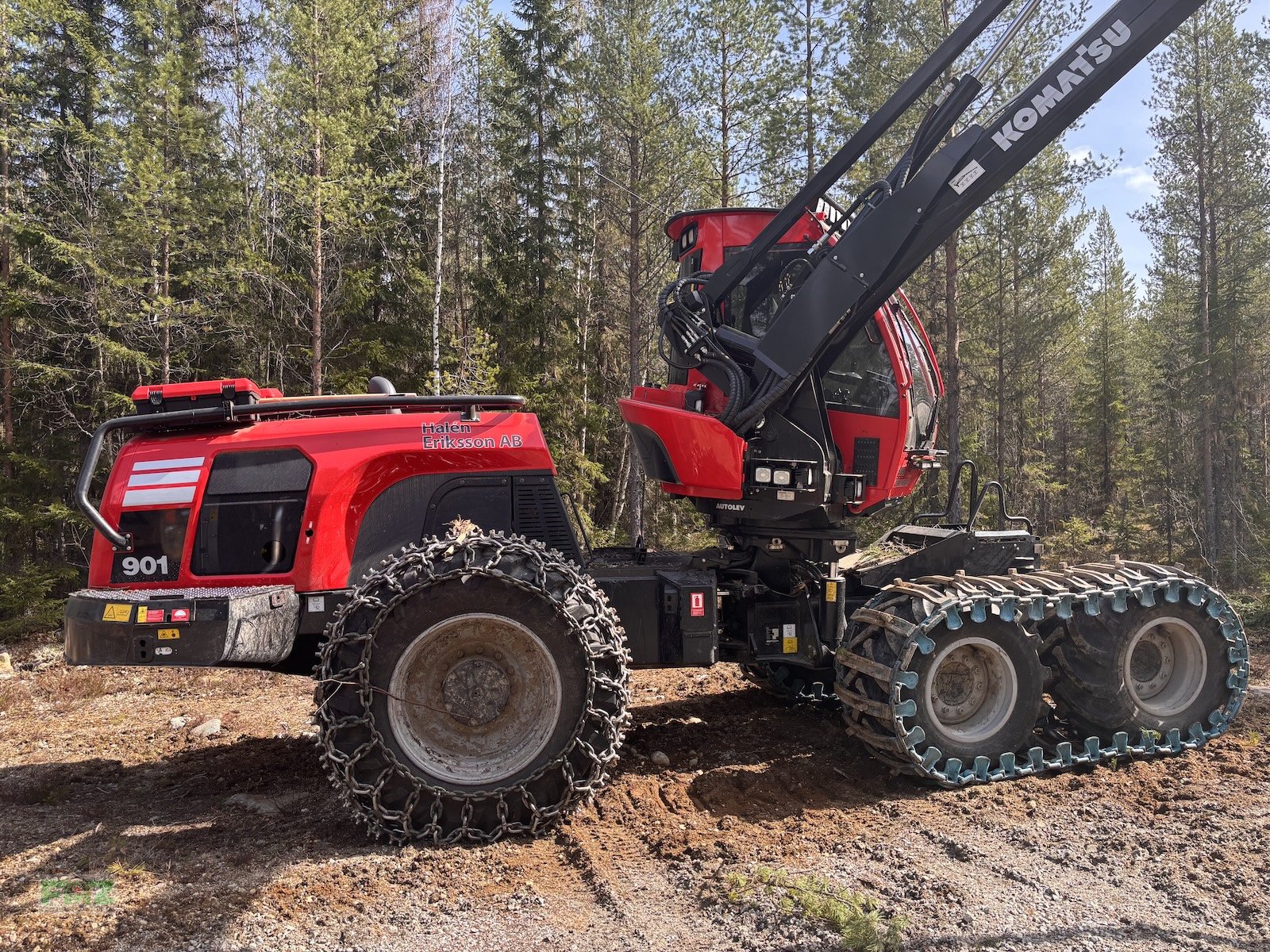 Holzvollernter typu Komatsu 901, Gebrauchtmaschine v Leinburg (Obrázek 2)