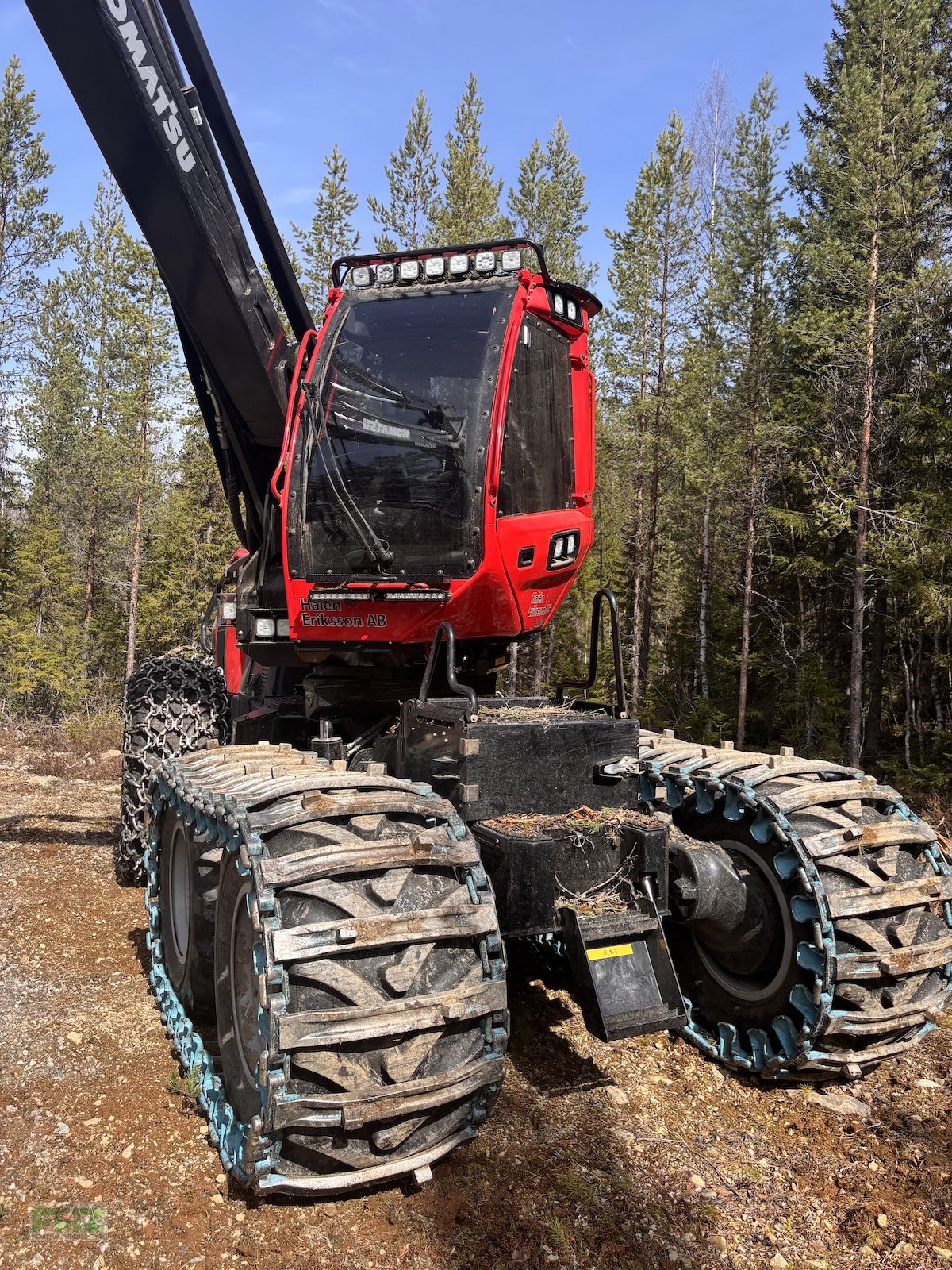 Holzvollernter typu Komatsu 901, Gebrauchtmaschine v Leinburg (Obrázek 3)